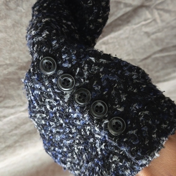 FREE PEOPLE coat with peplum detail. Women's S - Picture 3 of 10